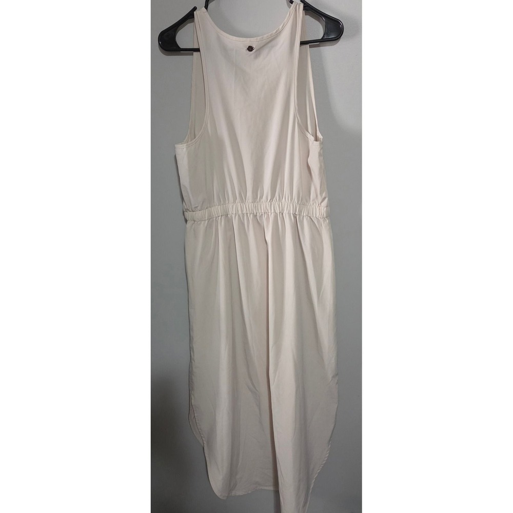 Calia by Carrie Underwood Cream Sleeveless Drawstring Waist Midi Medium - Picture 5 of 5